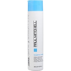 PAUL MITCHELL by Paul Mitchell SHAMPOO THREE REMOVES CHLORINE AND IMPURITIES 10.14 OZ