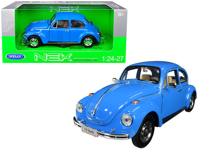 Welly Volkswagen Beetle Blue 1/24-1/27 Diecast Model Car by Welly