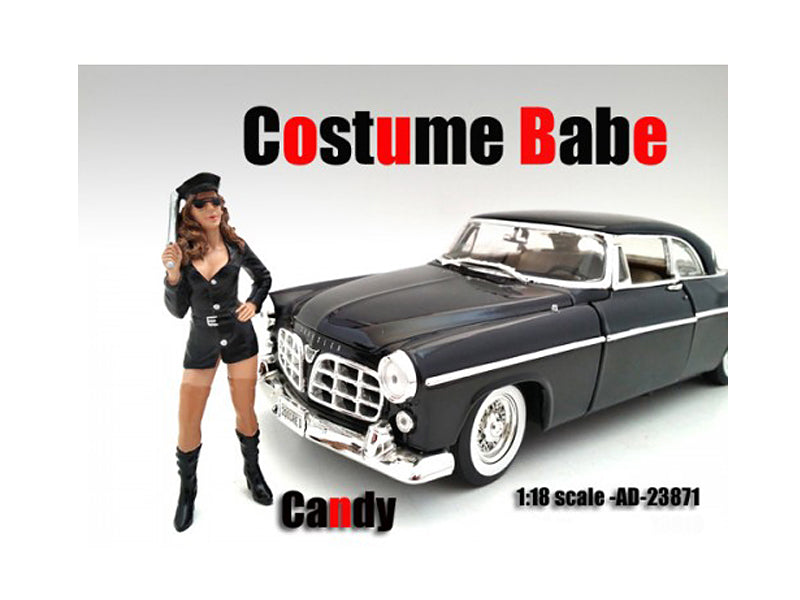American Diorama Costume Babe Candy Figure For 1:18 Scale Models by American Diorama