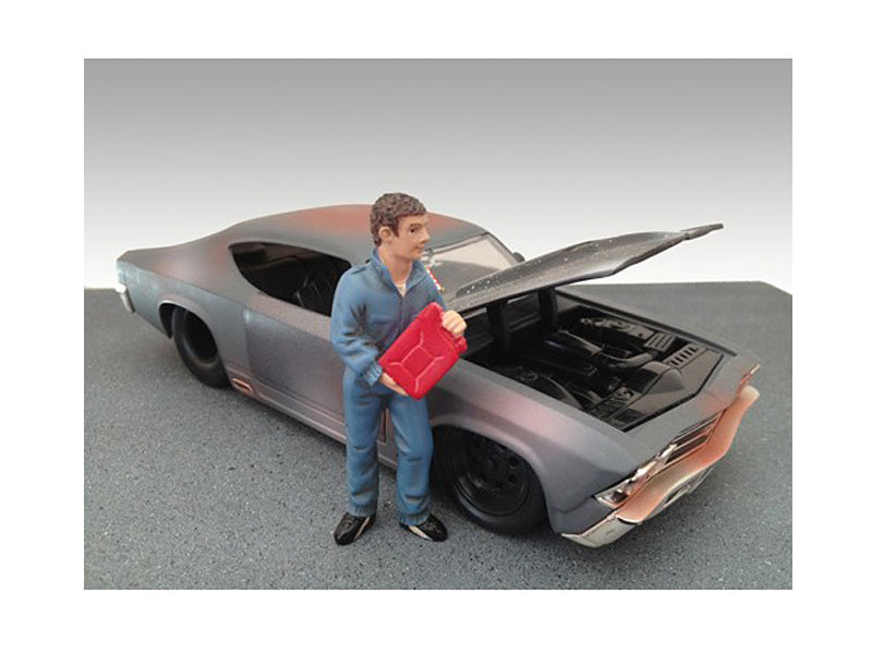 American Diorama Mechanic Dan Figurine for 1/24 Scale Model Car by American Diorama