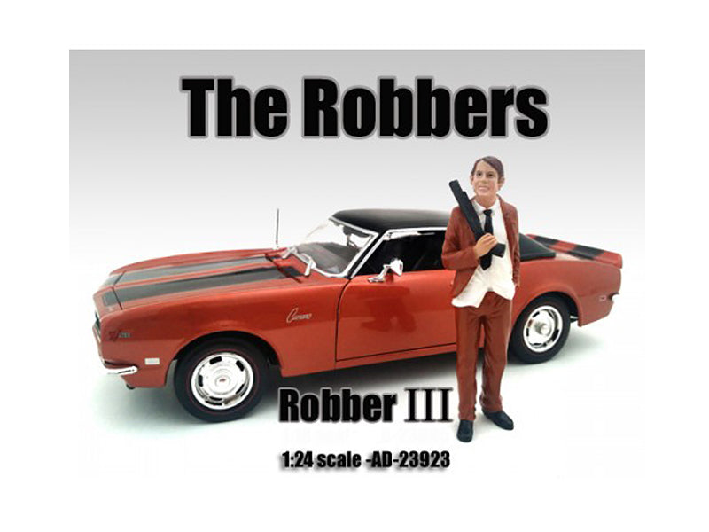 American Diorama "The Robbers" Robber III Figure For 1:24 Scale Models by American Diorama