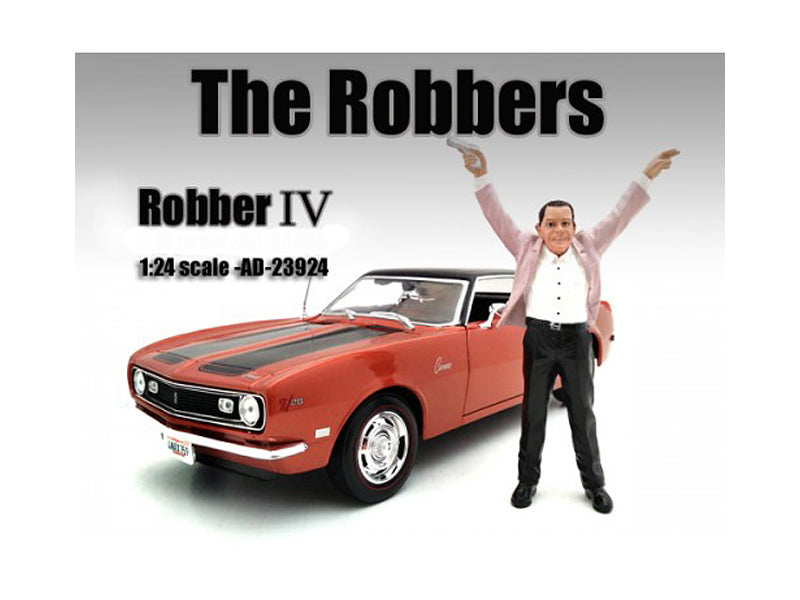 American Diorama "The Robbers" Robber IV Figure For 1:24 Scale Models by American Diorama