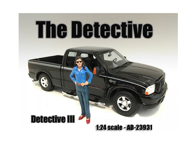 American Diorama "The Detective #3" Figure For 1:24 Scale Models by American Diorama