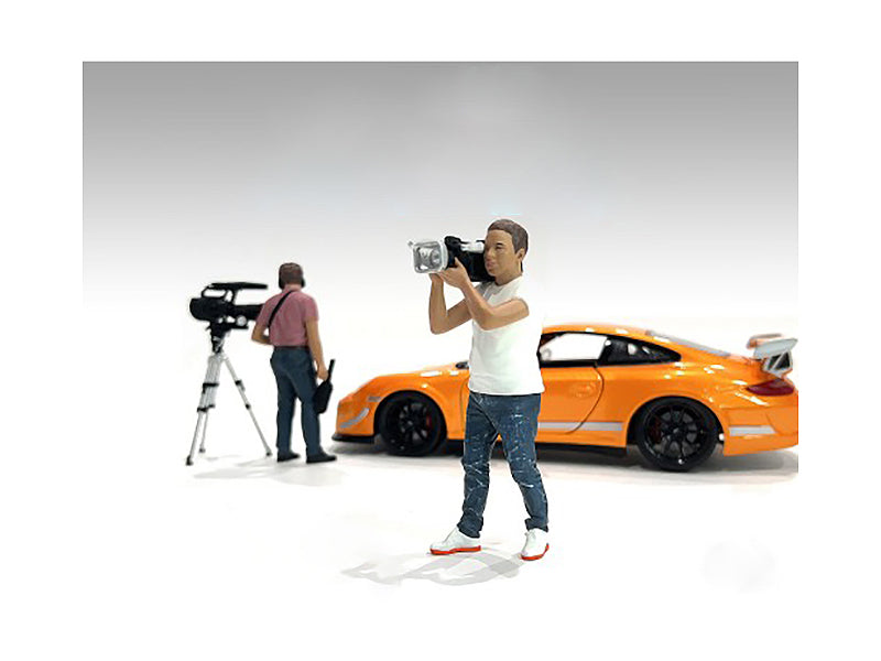 American Diorama "On-Air" Figure 3 for 1/18 Scale Models by American Diorama