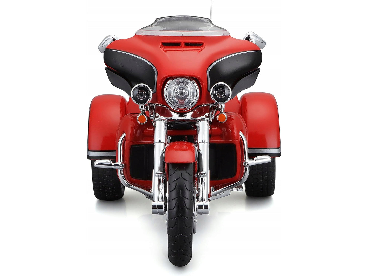 Maisto 2021 Harley Davidson CVO Tri Glide Motorcycle Orange "H-D Custom" 1/12 Diecast Model by Maisto