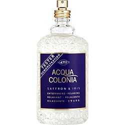 4711 ACQUA COLONIA SAFFRON & IRIS by 4711 EAU DE COLOGNE SPRAY 5.7 OZ *TESTER