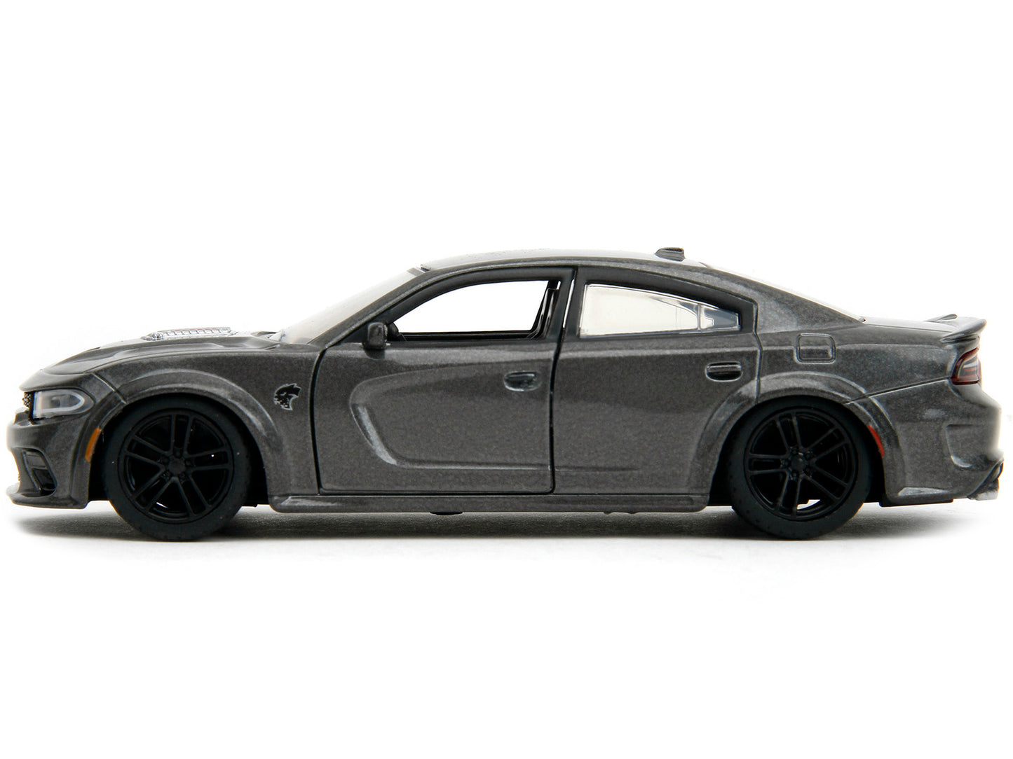 Jada 2021 Dodge Charger SRT Hellcat Gray Metallic "Fast X" (2023) Movie "Fast & Furious" Series 1/32 Diecast Model Car by Jada