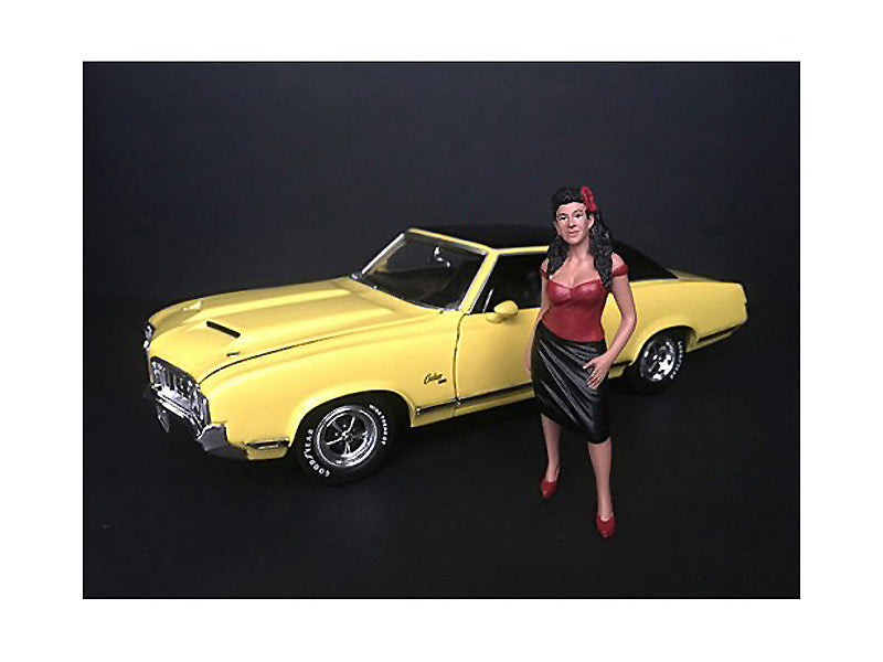 American Diorama "Hanging Out II" Rosa Figurine for 1/24 Scale Models by American Diorama