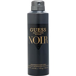 GUESS SEDUCTIVE HOMME NOIR by Guess BODY SPRAY 6 OZ