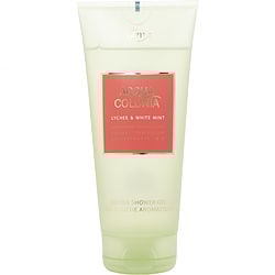 4711 ACQUA COLONIA LYCHEE & WHITE MINT by 4711 SHOWER GEL 6.7 OZ