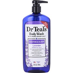 Dr. Teal's by Dr. Teal's Body Wash with Pure Epsom Salt - Soothe & Sleep with Lavender --710ml/24oz