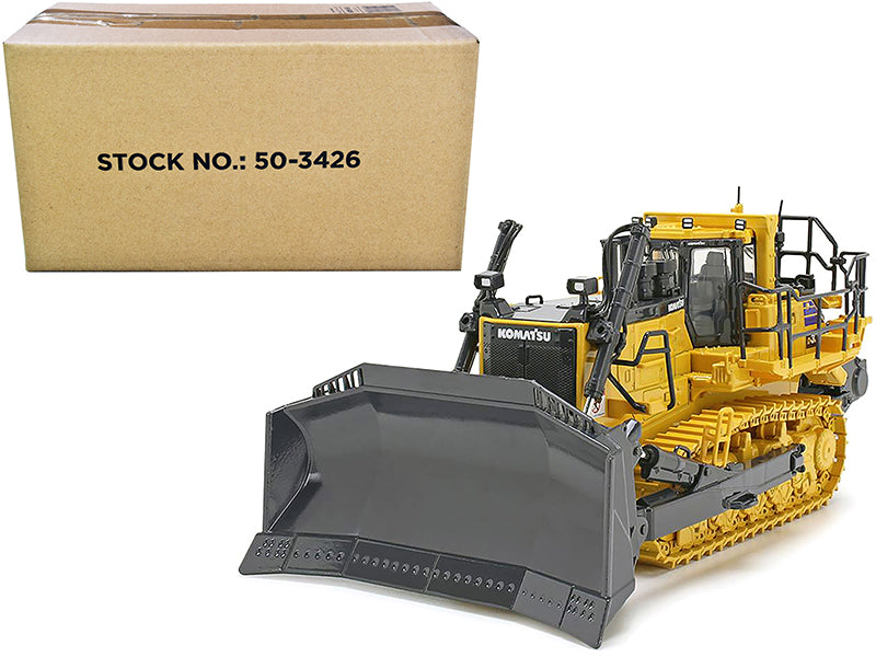 First Gear Komatsu D375A-8 Crawler Dozer with Ripper 1/50 Diecast Model by First Gear