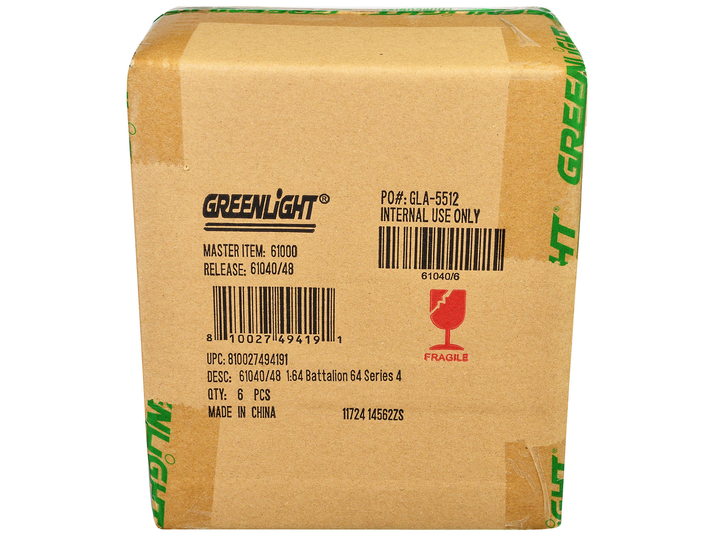 Greenlight "Battalion 64" Set of 6 pieces Series 4 1/64 Diecast Models by Greenlight