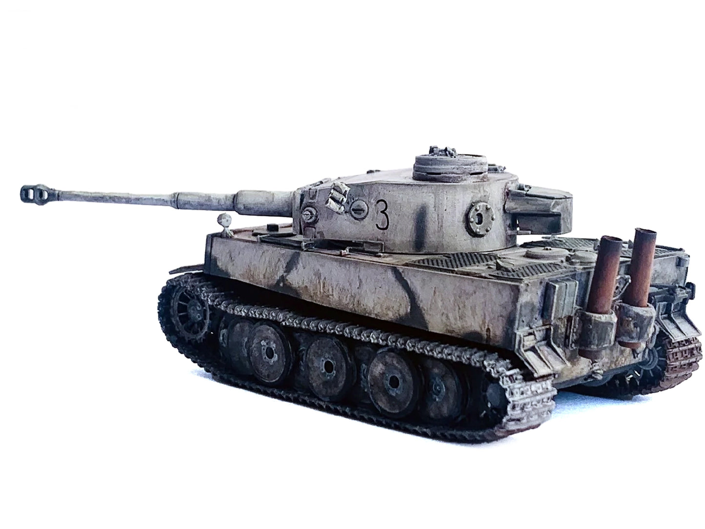 Germany Tiger I Initial Production Tank "s.Pz.Abt.502 Mishkino" (1943) "NEO Dragon Armor" Series 1/72 Plastic Model by Dragon Models