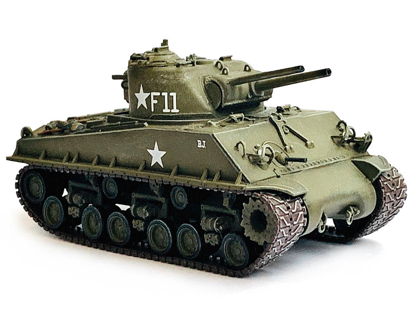 United States M4A3 HVSS POA-CWS-H5 Flamethrower Tank Olive Drab F11 "Korea" (1951) "NEO Dragon Armor" Series 1/72 Plastic Model by Dragon Models