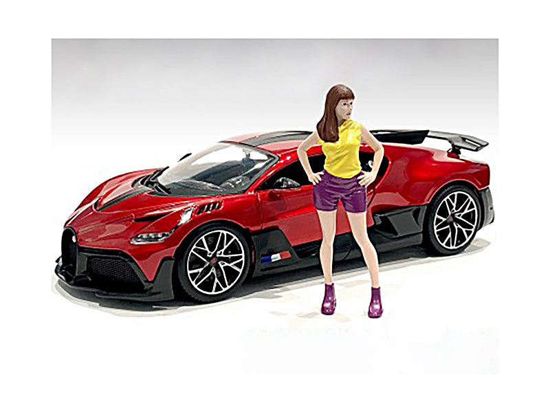 American Diorama "Girls Night Out" Cara Figurine for 1/18 Scale Models by American Diorama