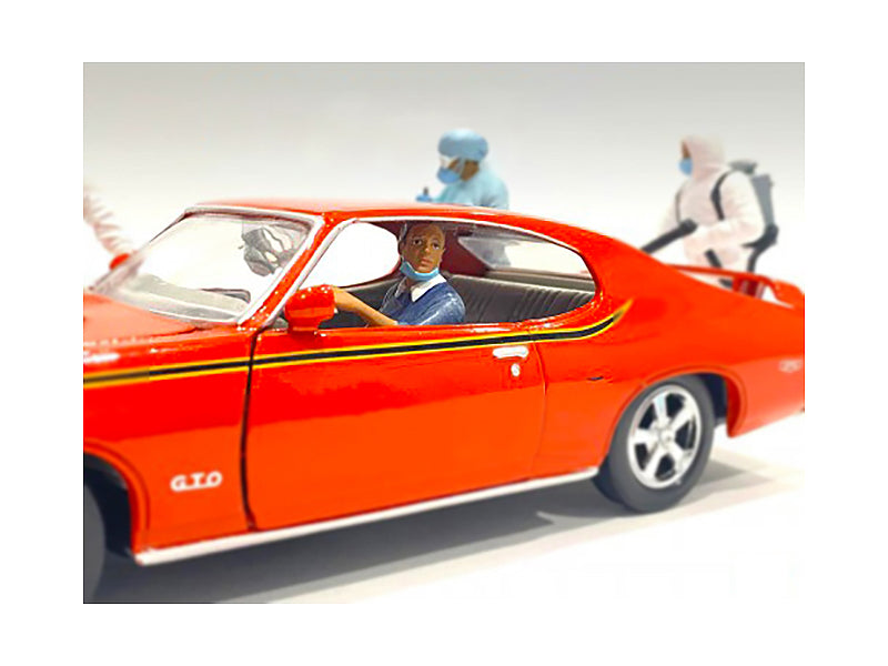 American Diorama Hazmat Crew Figurine III for 1/24 Scale Models by American Diorama