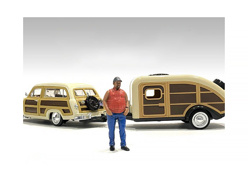 American Diorama "Campers" Figure 1 for 1/24 Scale Models by American Diorama
