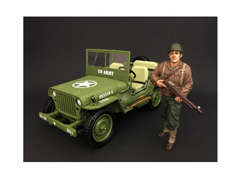 American Diorama US Army WWII Figure II For 1:18 Scale Models by American Diorama