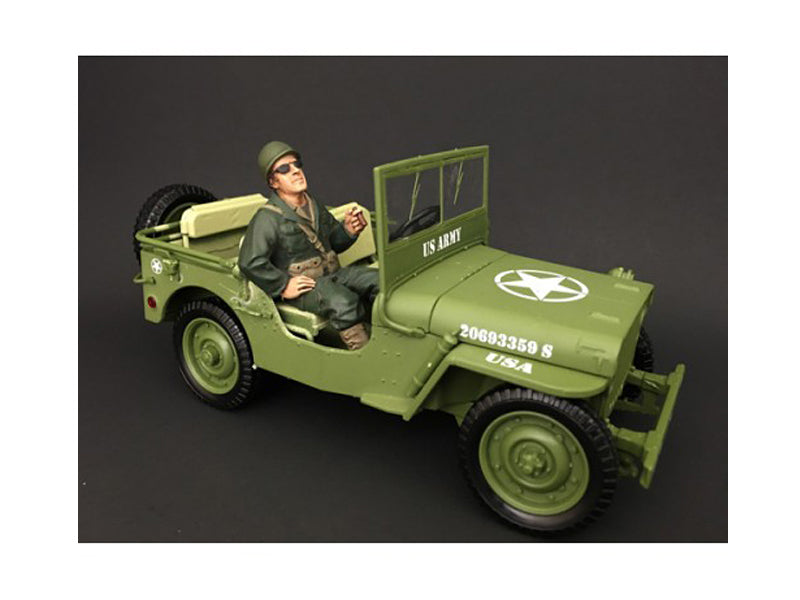 American Diorama US Army WWII Figure III For 1:18 Scale Models by American Diorama