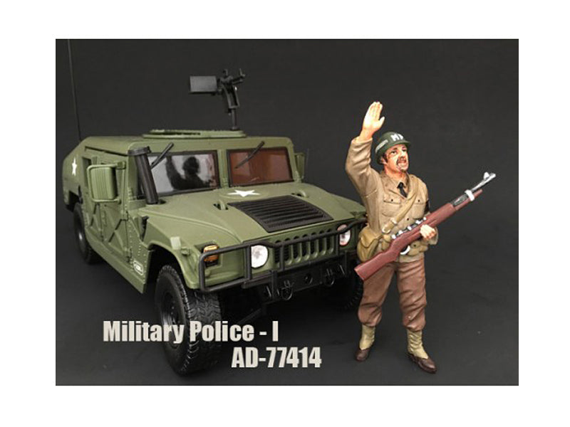 American Diorama WWII Military Police Figure I For 1:18 Scale Models by American Diorama