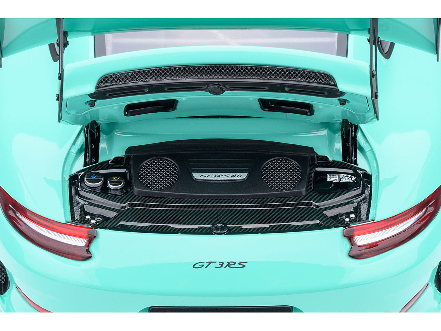 Porsche 911 (991.2) GT3 RS Mint Green 1/18 Model Car by Autoart