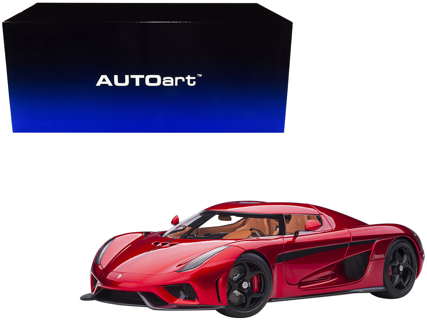 Autoart Koenigsegg Regera Candy Red 1/18 Model Car by Autoart