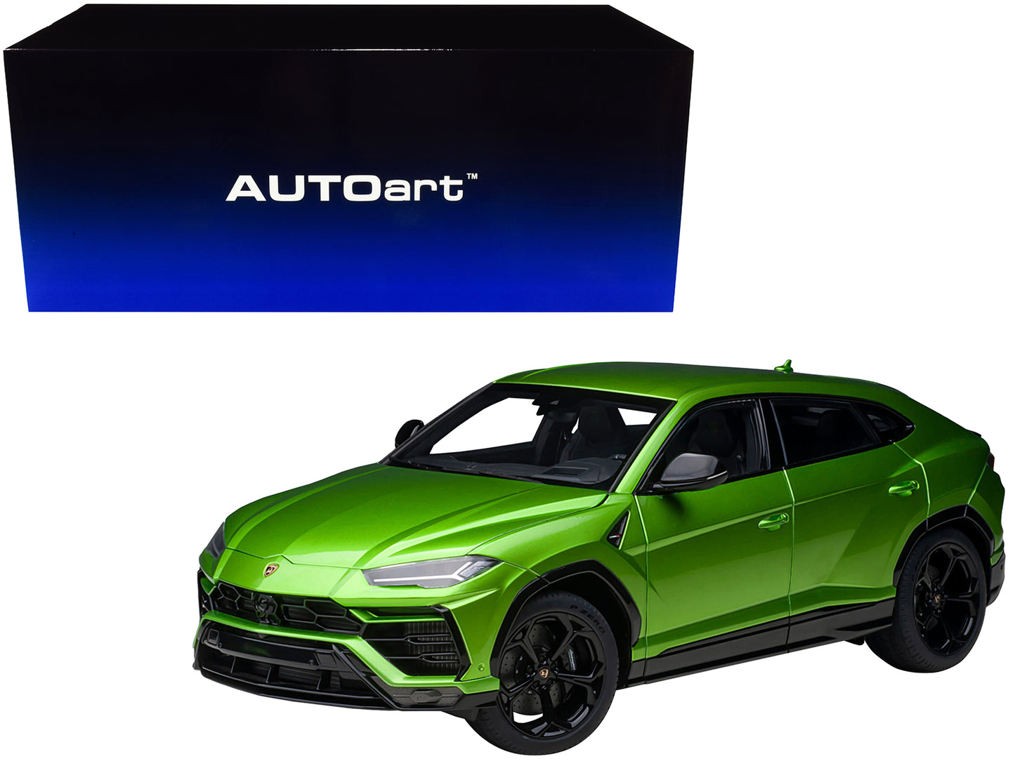 Autoart Lamborghini Urus Verde Selvans Pearl Green 1/18 Model Car by Autoart