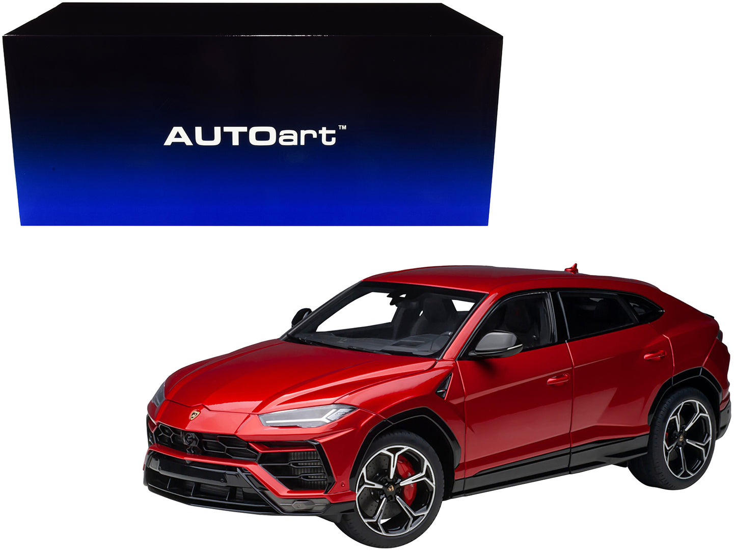 Autoart Lamborghini Urus Rosso Efesto Pearl Red 1/18 Model Car by Autoart
