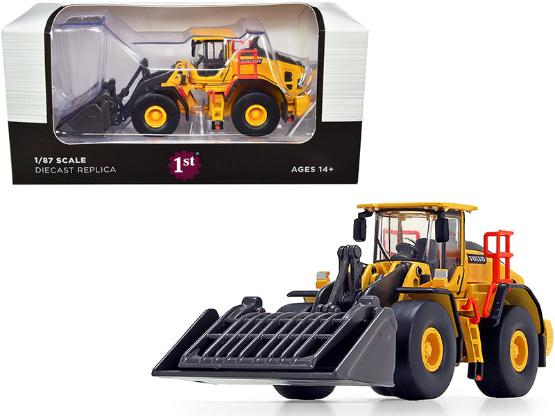 First Gear Volvo L180H Refuse Wheel Loader 1/87 (HO) Diecast Model by First Gear