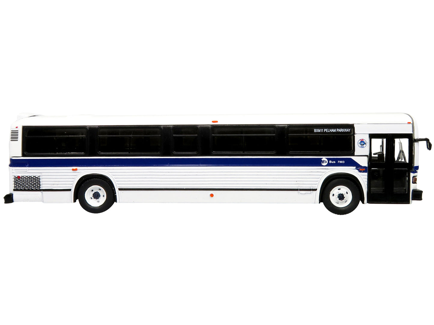 Iconic Replicas MCI Classic City Bus MTA New York City Suburban "BXM11 Pelham Parkway" "Vintage Bus & Motorcoach Collection" 1/87 Diecast Model by Iconic Replicas