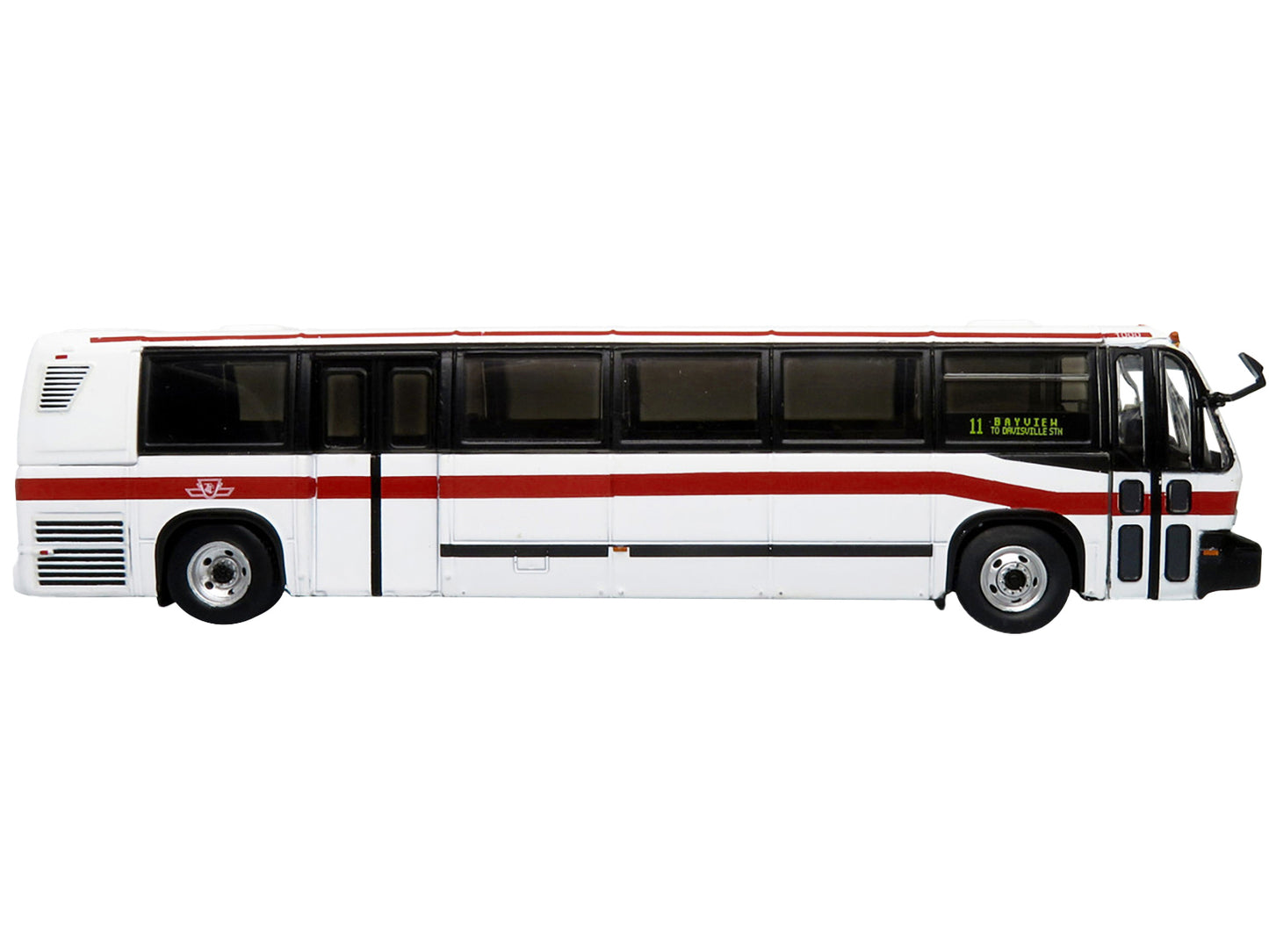 Iconic Replicas TMC RTS Transit Bus TTC Toronto "11 Bayview To Davisville STN" "Vintage Bus & Motorcoach Collection" 1/87 Diecast Model by Iconic Replicas