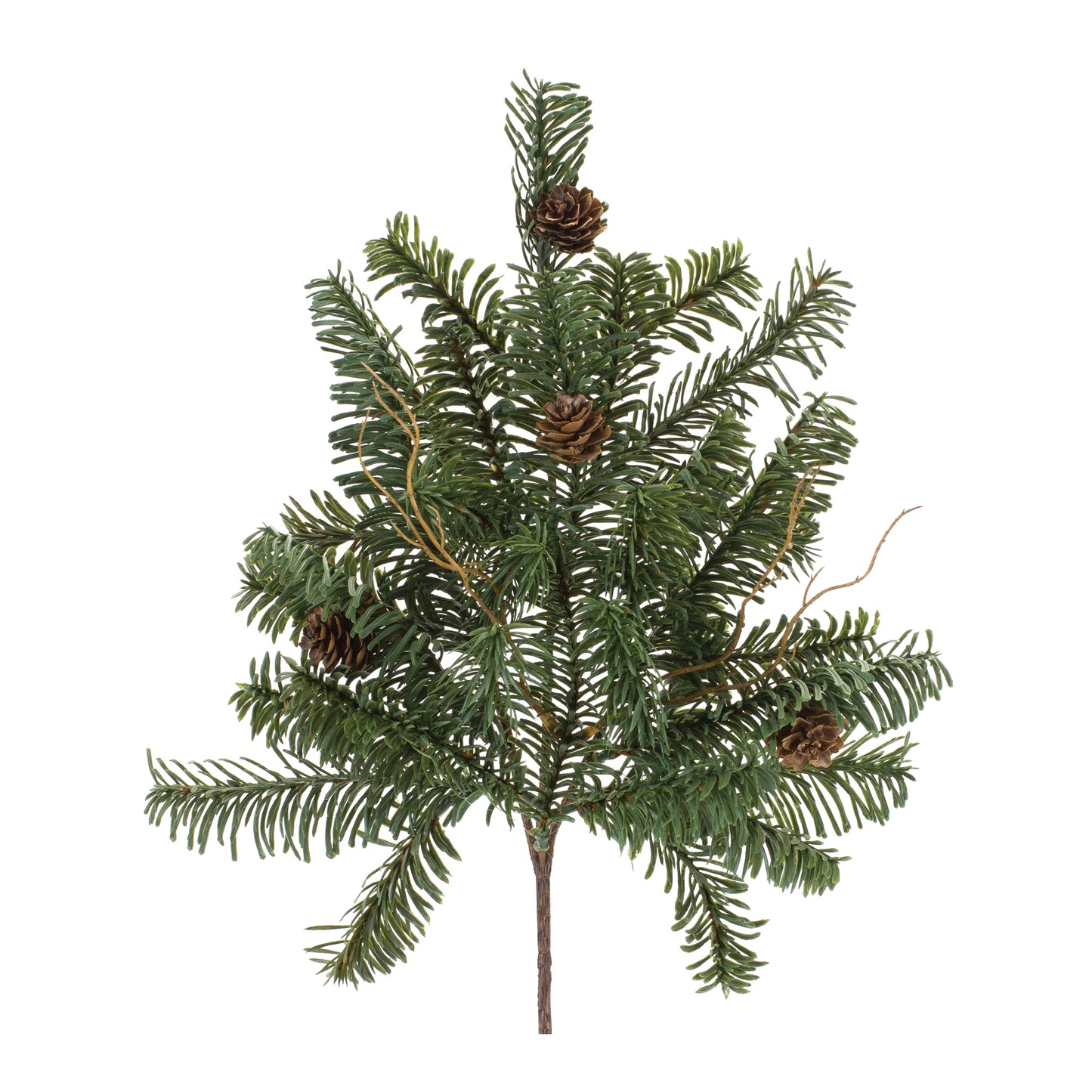 Pine Spray with Pinecones (Set of 6)