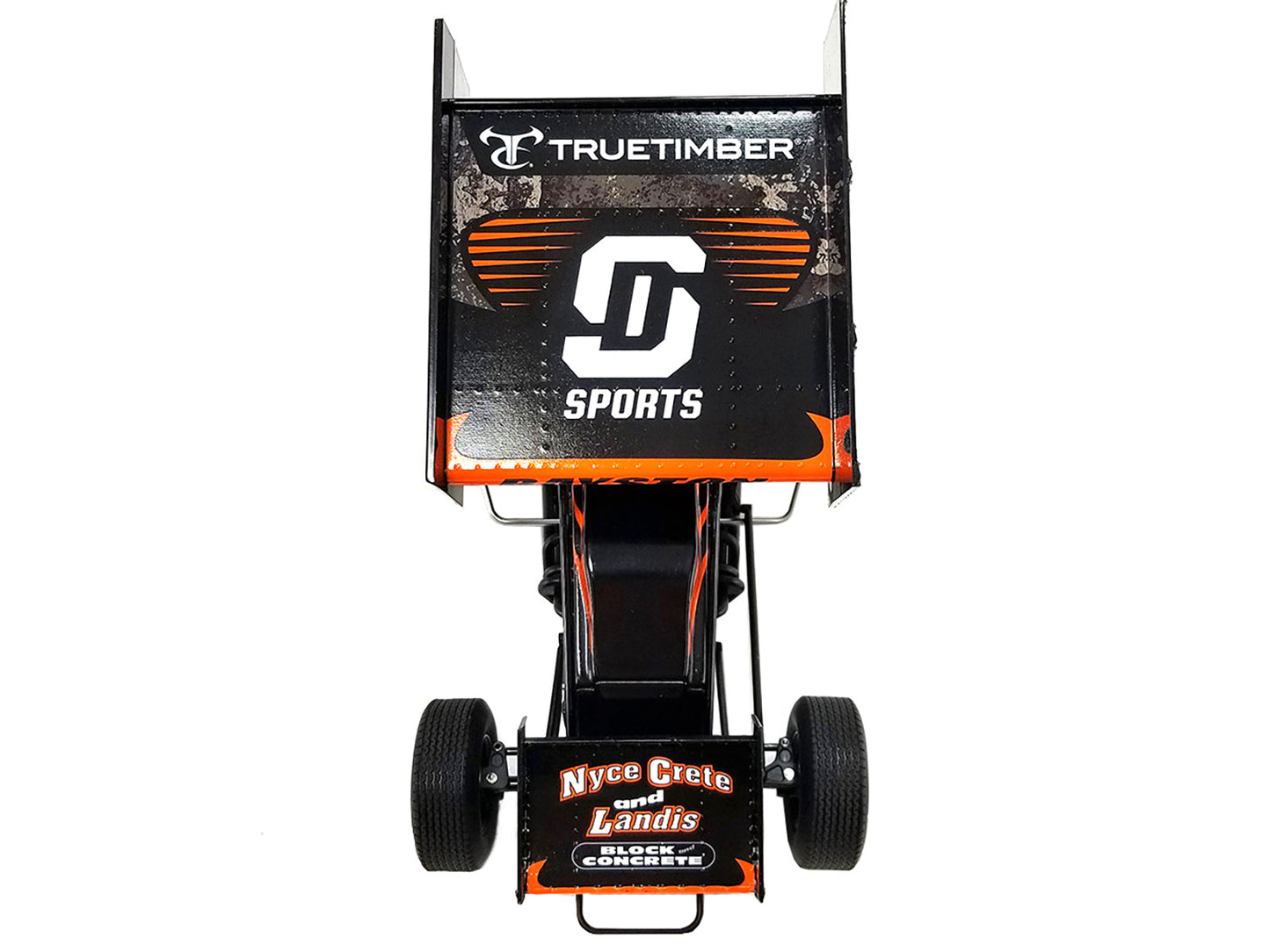 Acme Winged Sprint Car #5 Spencer Bayston "TrueTimber Camo" CJB Motorsports "Rookie of the Year" "World of Outlaws" (2022) 1/18 Diecast Model Car by ACME