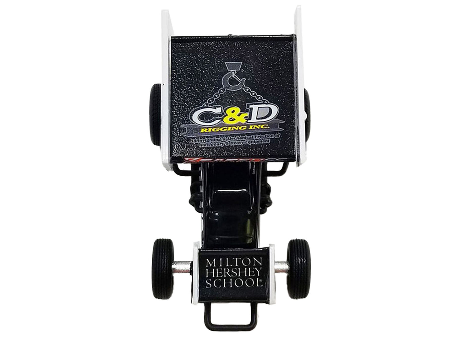 Acme Winged Sprint Car #3Z Brock Zearfoss "Moose's LZ Bar and Grill" Brock Zearfoss Racing "World of Outlaws" (2023) 1/18 Diecast Model Car by ACME