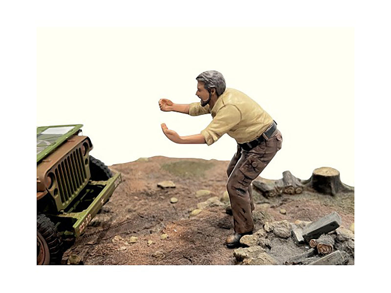 American Diorama "4X4 Mechanic" Figure 6 for 1/18 Scale Models by American Diorama
