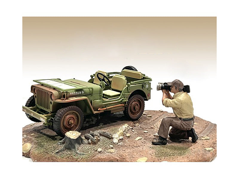 American Diorama "4X4 Mechanic" Figure 7 for 1/18 Scale Models by American Diorama