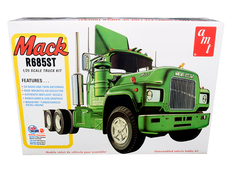 AMT Skill 3 Model Kit Mack R685ST Semi Tractor Truck 1/25 Scale Model by AMT