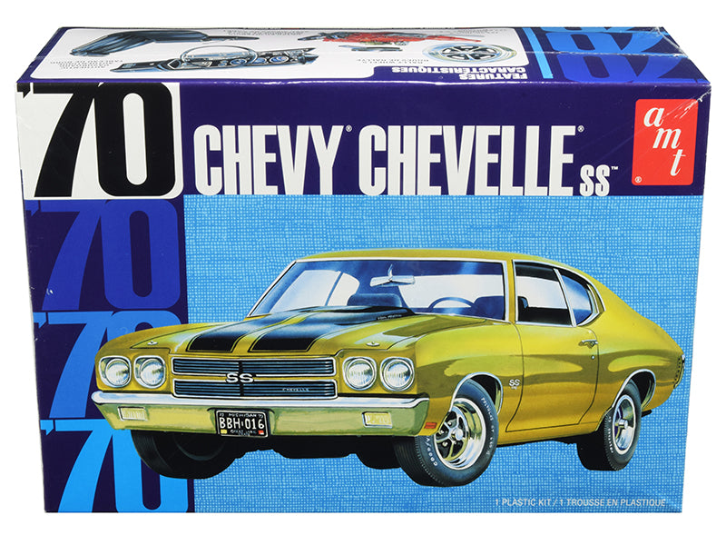 AMT Skill 2 Model Kit 1970 Chevrolet Chevelle SS 1/25 Scale Model by AMT