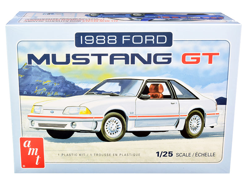 AMT Skill 2 Model Kit 1988 Ford Mustang GT 1/25 Scale Model by AMT