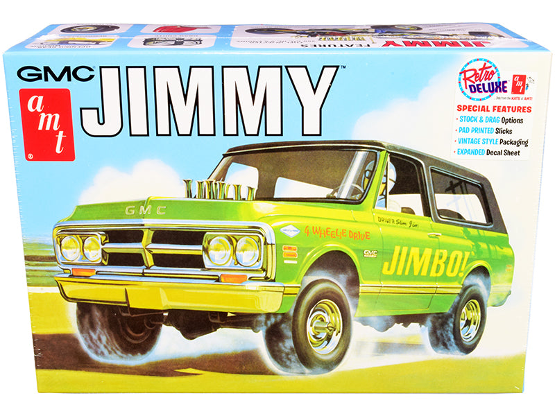 AMT Skill 2 Model Kit 1972 GMC Jimmy Pickup Truck 2-in-1 Kit 1/25 Scale Model by AMT