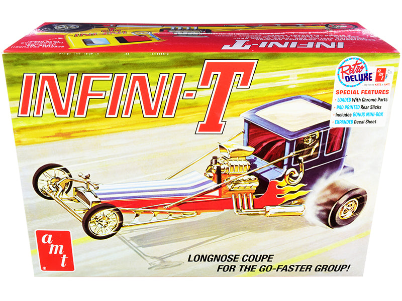 AMT Skill 2 Model Kit Infini-T Custom Dragster 1/25 Scale Model by AMT
