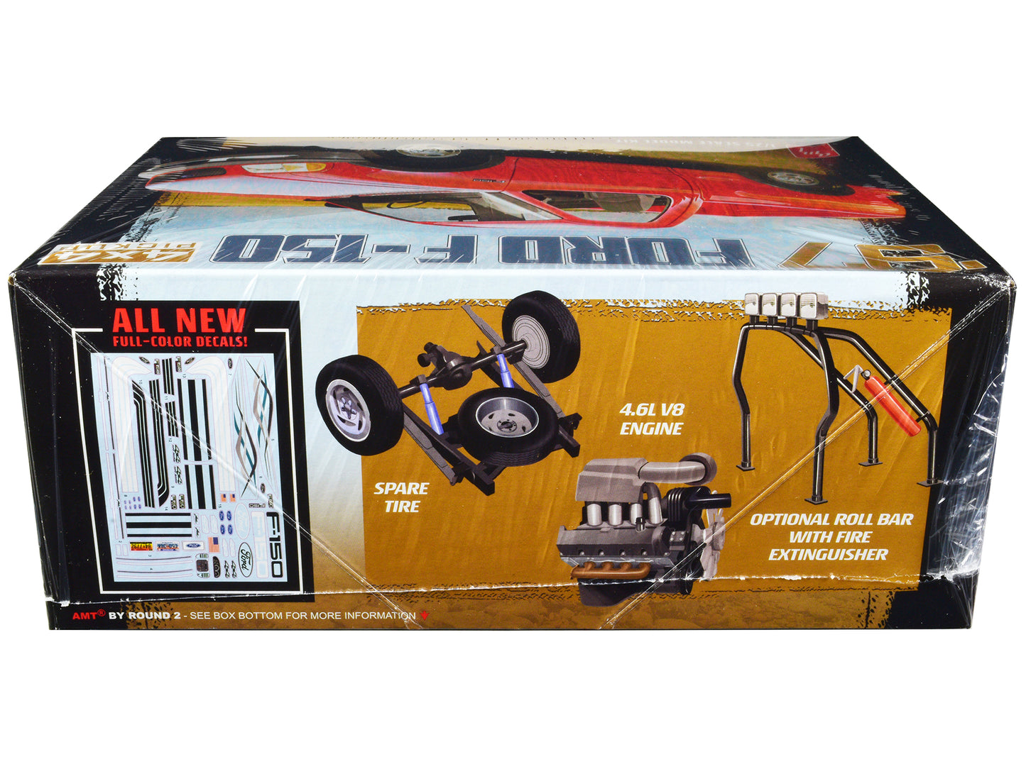 AMT Skill 2 Model Kit 1997 Ford F-150 4X4 Pickup Truck 1/25 Scale Model by AMT