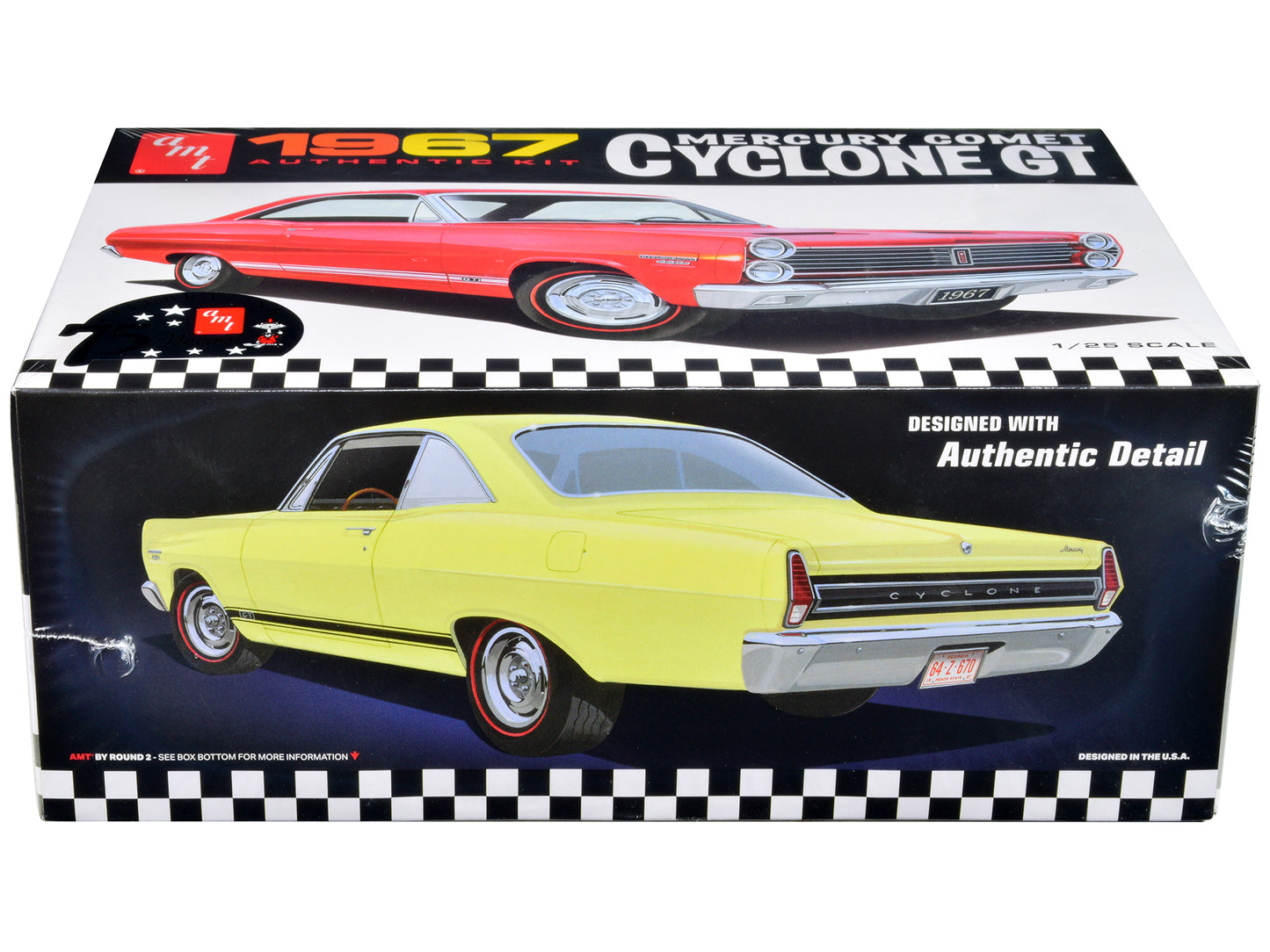 AMT Skill 2 Model Kit 1967 Mercury Comet Cyclone GT 1/25 Scale Model by AMT
