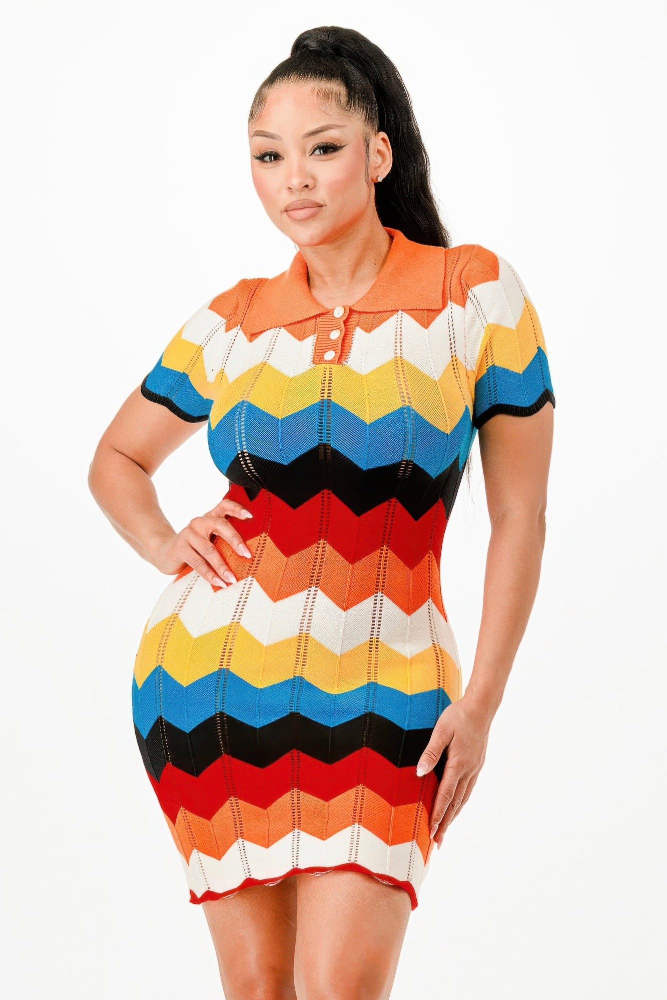 Knit Mini Dress