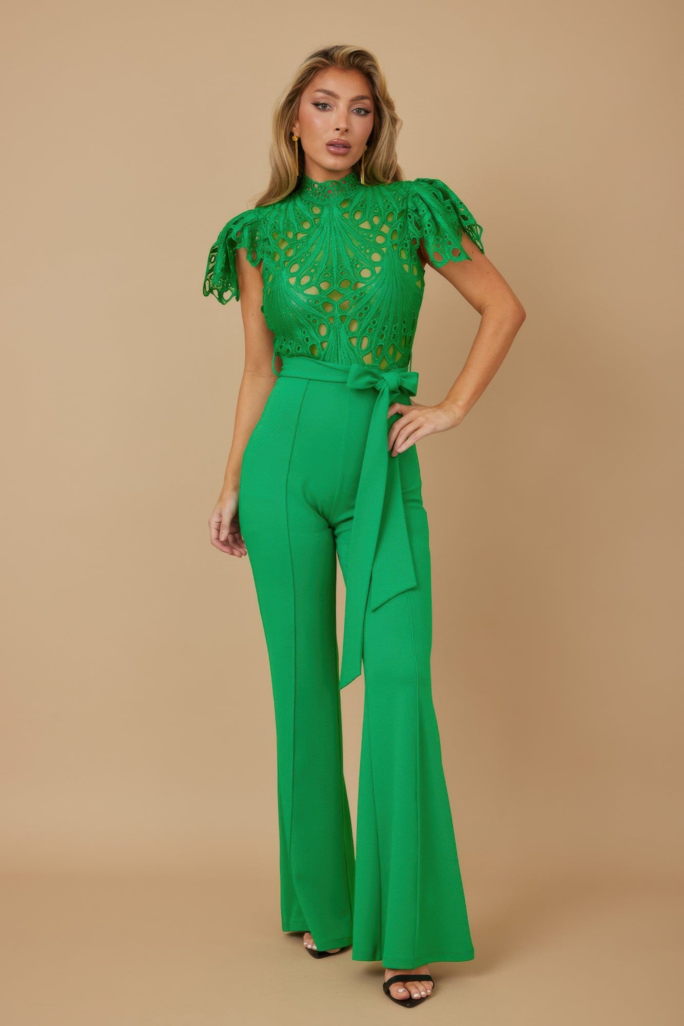 Fashion Crochet Jumpsuit