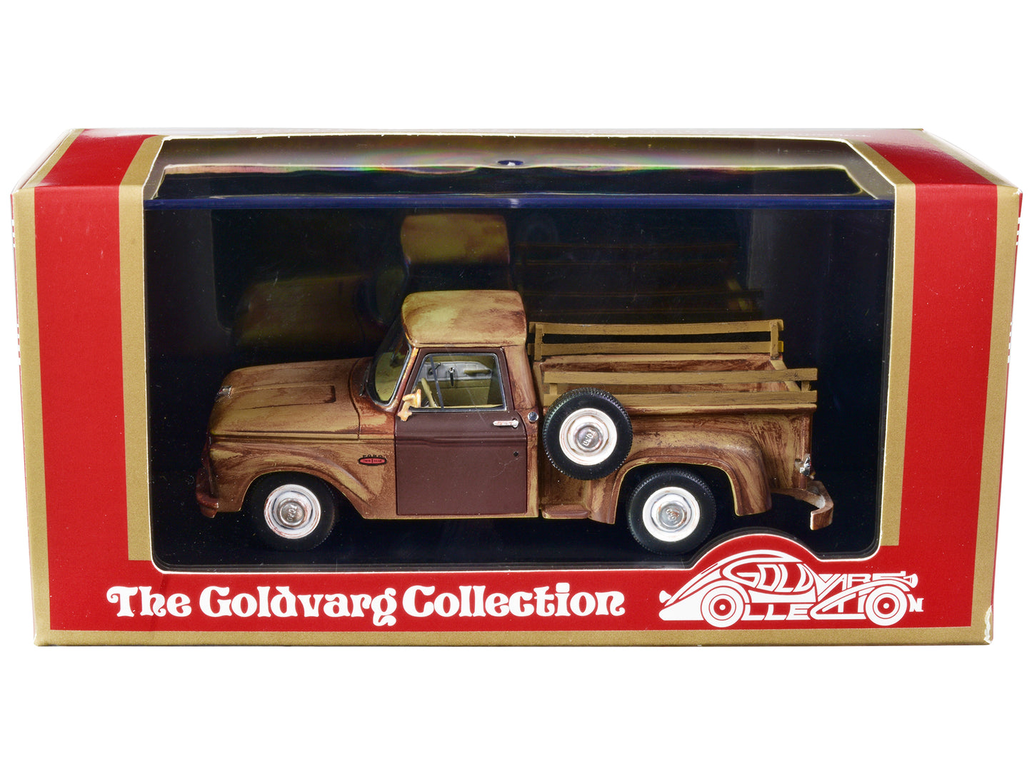 Goldvarg Collection 1965 Ford F-100 Stepside Pickup Truck Rusted "For Sale" Limited Edition to 220 pieces Worldwide 1/43 Model Car by Goldvarg Collection
