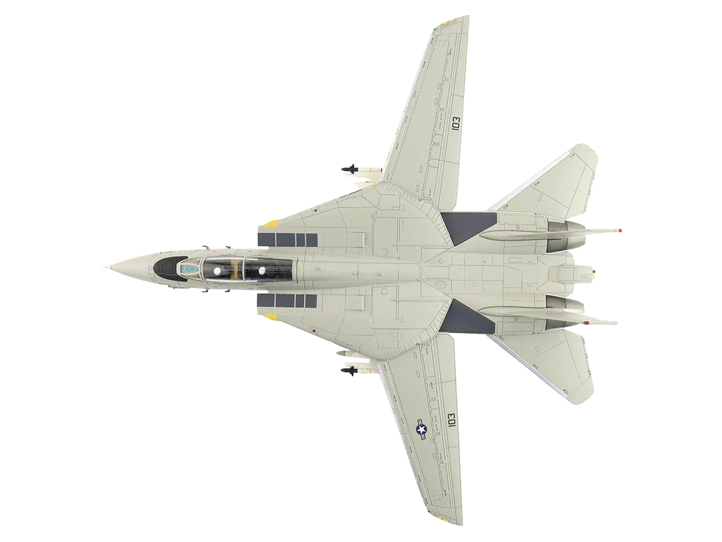Hobby Master Grumman F-14D Tomcat Fighter Aircraft "Tomcat Sunset VF-31" (2006) United States Navy "Air Power Series" 1/72 Diecast Model by Hobby Master