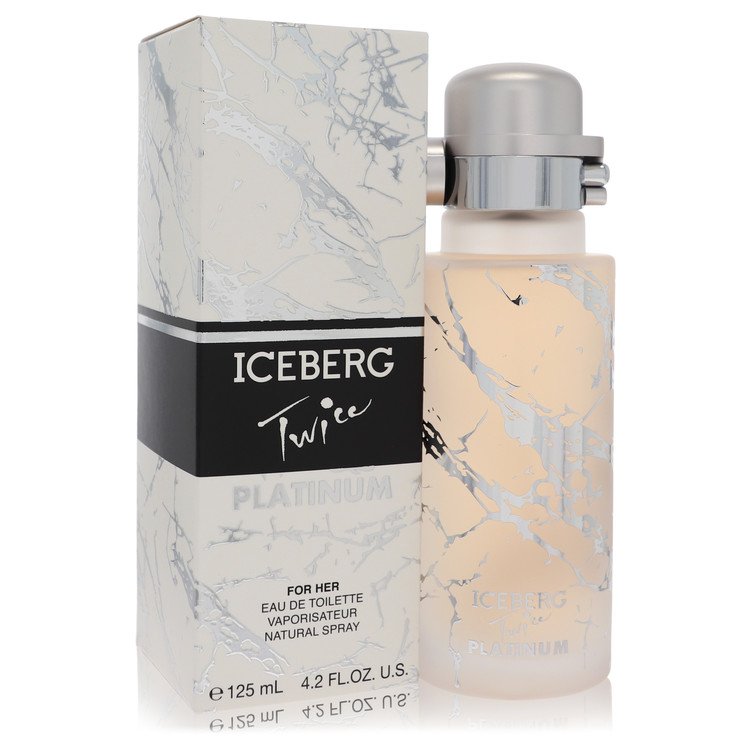 Iceberg Twice Platinum by Iceberg Eau De Toilette Spray 4.2 oz for Women