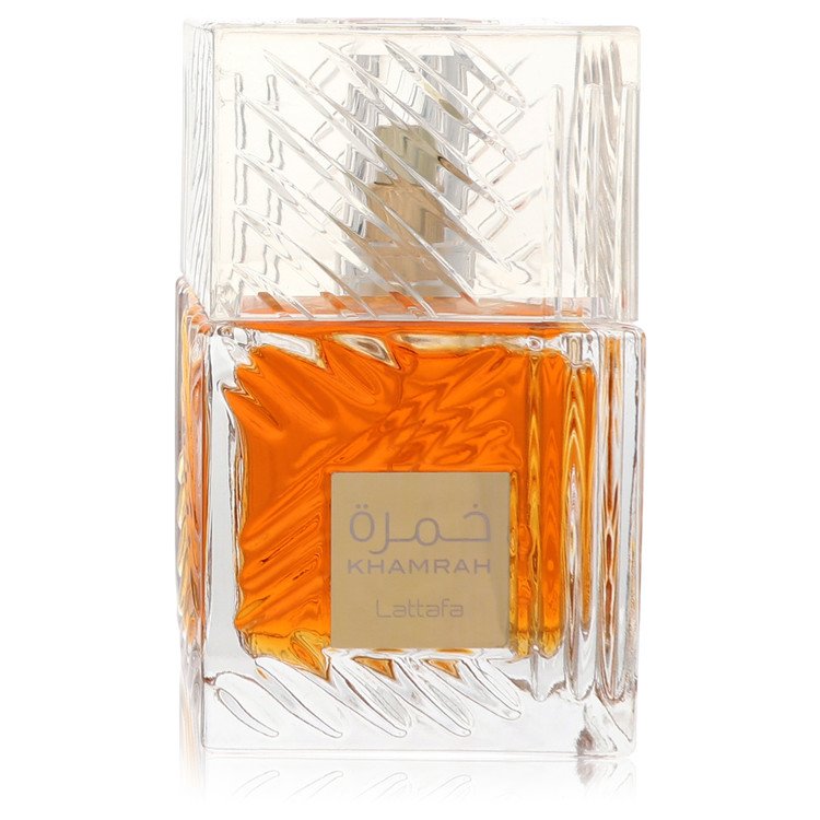 Lattafa Khamrah by Lattafa Eau De Parfum Spray (Unisex Unboxed) 3.4 oz for Men